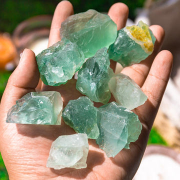 Green fluorite